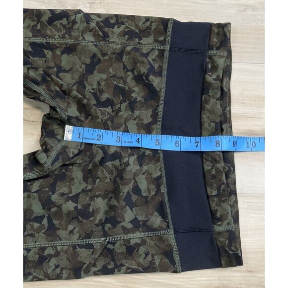 Lululemon Camo Tight sz 4 Ruched Leg Speed Tight 30” Insm Mystic Jungle XS - Picture 14 of 16
